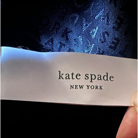 Kate Spade NEW Grove Street Poppy Sammi Denim Floral Embroidered Backpack NWT - Picture 14 of 16